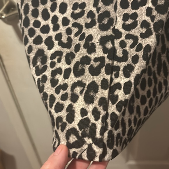 Michael Kors Black Leopard Skirt XL - Picture 4 of 5